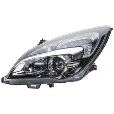 Hauptscheinwerfer links 12 V H7/H1 Halogen HELLA für OPEL MERIVA