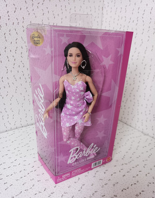 Mattel Barbie Deluxe Style Modepuppe lila Outfit Rare Find OVP HJV74
