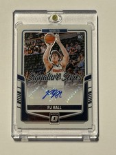 Panini Donruss Optic Signature Series PJ Hall Rookie Autograph Denver Nuggets