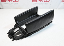 Front Center Console Storage Arm Rest Leather Black Unit Oem Bmw F13