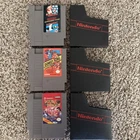 NES Game Lot Super Mario Bros Duck Hunt Donkey Kong Double Dragon Tested