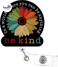 Badge Reels Holder Retractable, ID Card with Alligator Clip for Nurse Name CNA,