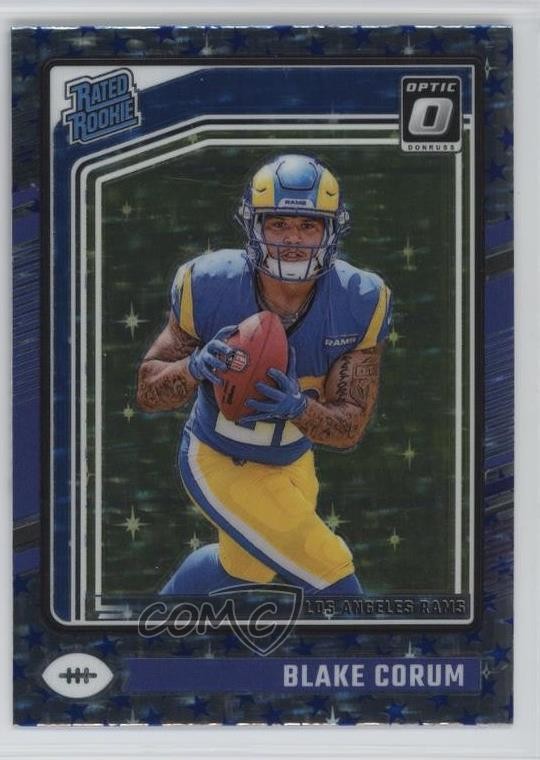2024 Panini Donruss Optic Rated Rookie Stars Prizm Blake Corum #208 15s8