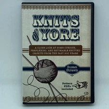 Knits of Yore 2-DVD 2011 Knitting Instructional DIY Susan Strawn