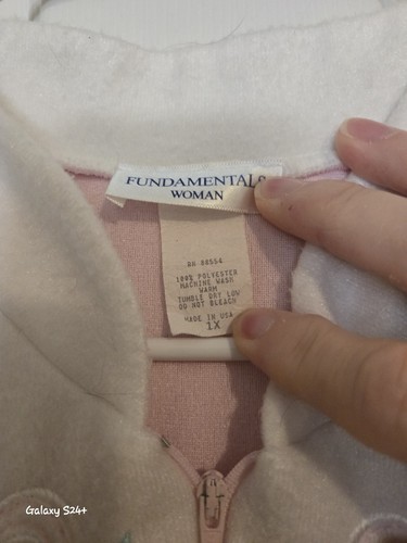 Vintage Fundamental Woman Pink Robe 70s/80s - Picture 3 of 5