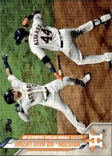 2020 Topps Update #U-7 Houston - We Have Liftoff (Alex Bregman / Yordan Alvarez)