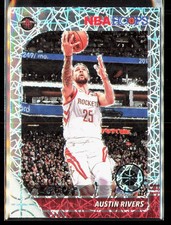 2019-20 Hoops Premium Stock #72 Austin Rivers Prizms Silver Laser