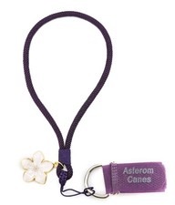 Women's Walking Cane Accessory - Fashionable Cane Wrist Strap, Purple