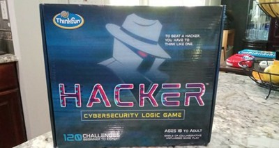 ThinkFun Hacker Cybersecurity Logic Game 120 Challenges Beginner to Expert