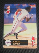 1992 U.S. Playing Card Baseball Aces - Ron Gant #4H