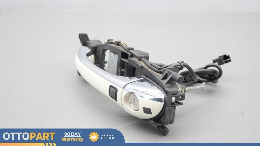 Maçaneta externa dianteira esquerda do lado do motorista Mercedes W219 CLS550 2006-2011 fabricante de equipamento original - Imagem 4 de 4