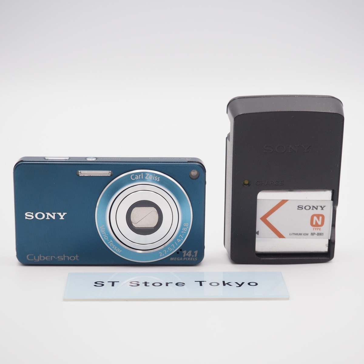 N Mint] Sony Cyber Shot DSC-W350 Blue Digital Camera Japanese only
