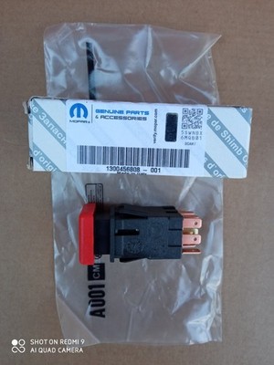 1300456808 , 6552CX  Original hazard warning switch for Jumper , Ducato , Boxer