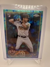 2023 Topps Chrome Update Series Matthew Batten Blue Green /125 #USC72 NM