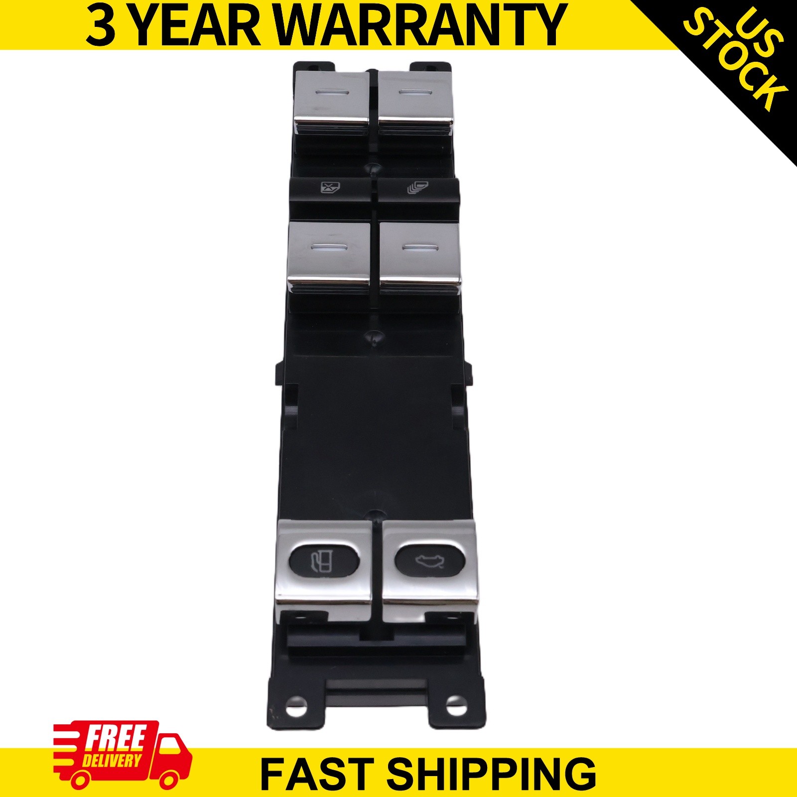 Bentley Continental GT 2004-2011 Left Window switch P/N 3W3959857