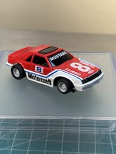 Tyco Slot Car Mustang Motorcraft Tested Runs