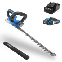 Hyundai Cordless Hedge Trimmer 20V 510mm 2.0Ah Li-ion Battery Tree Cutter Pruner