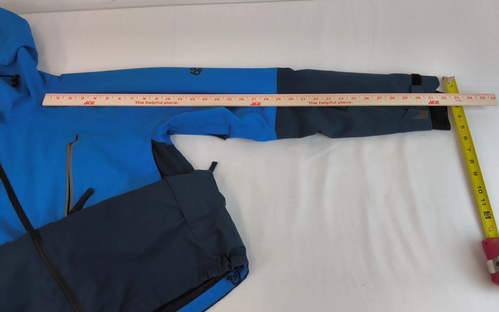 686 GLCR Hydra Thermagraph Jacket Men's M Blue/Navy Missing Snow Skirt #W5864 image 18