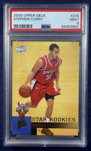 Stephen Curry 2009 Upper Deck First Edition #196 PSA 9 ROOKIE RC
