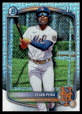 #ad #ad 2025 Bowman Chrome #BCP 155 Elian Peña Prospects Mojo $1.99