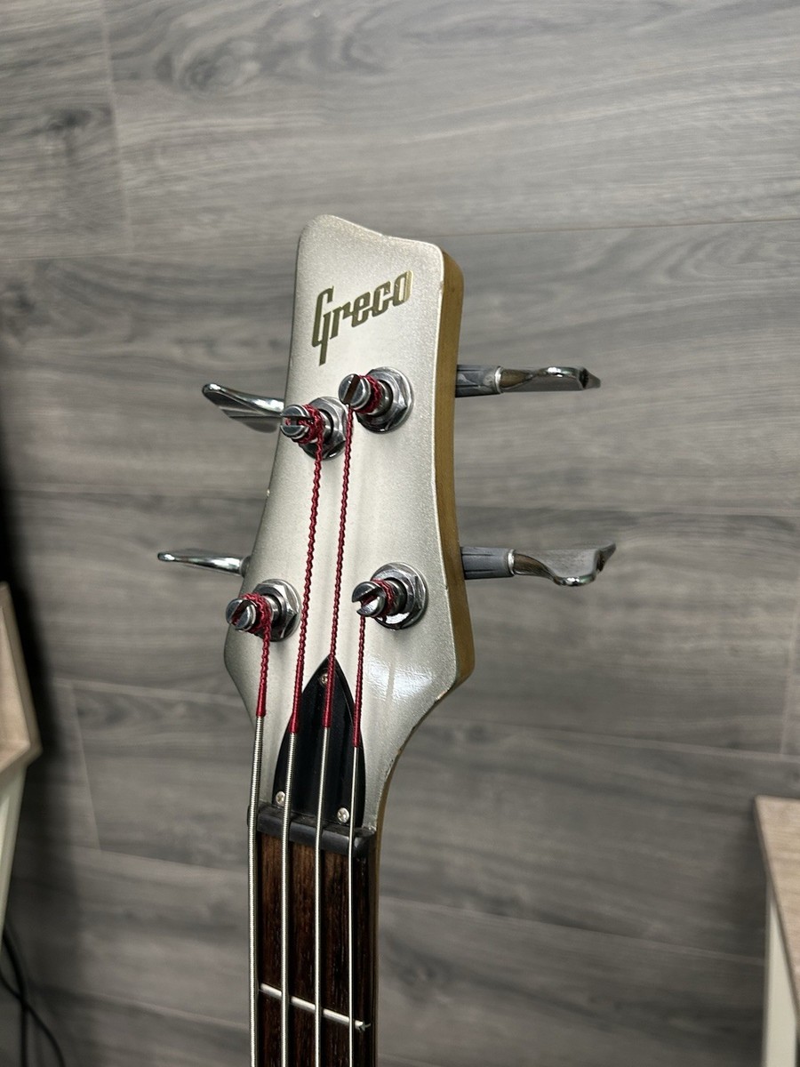 Greco Phoenix PXB-400 PJ Silver Burst Electric Bass Made In Japan