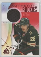 2024 Upper Deck SP Game Used Authentic Rookies Red Jersey Liam Ohgren #226 03uh