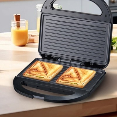Sandwichmaker für Toast Sandwiches leichte Mahlzeiten einfache Bedienung zu Hau