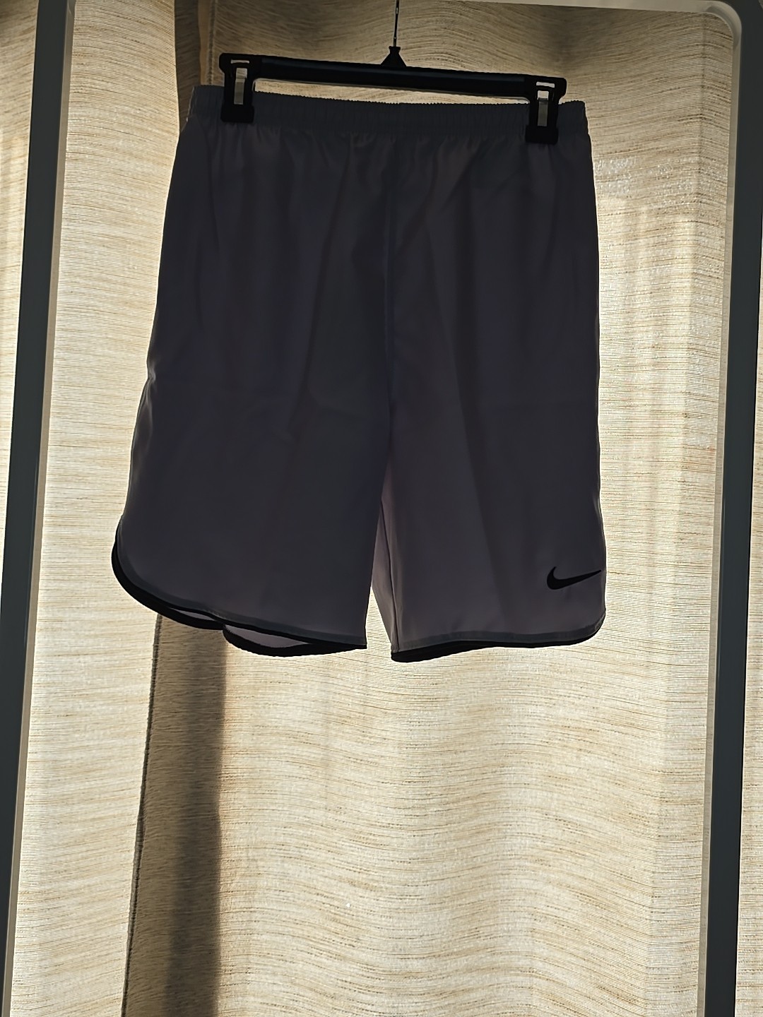 Kids Nike Shorts DH8410-012 XL Standard Fit  Gray Dri-Fit Football/Soccer