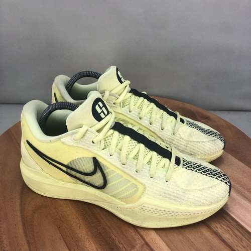 Nike Sabrina 1 Ionic Women Basketball Shoes Yellow FQ3381-303 Size 9 Lace Up