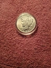 1924 peace dollar.90%silver.uncirculated.