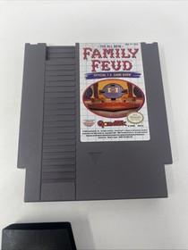 Nintento NES Game Family Feud CIB Complete W/ Box, Manual And Sleeve