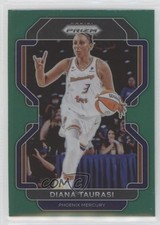 2022 Panini Prizm WNBA Green Prizm Diana Taurasi #55 0q5k