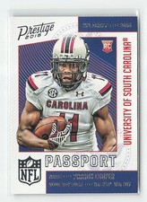 2016 Panini Prestige Pharoh Cooper NFL Passport #12 RC Gamecocks