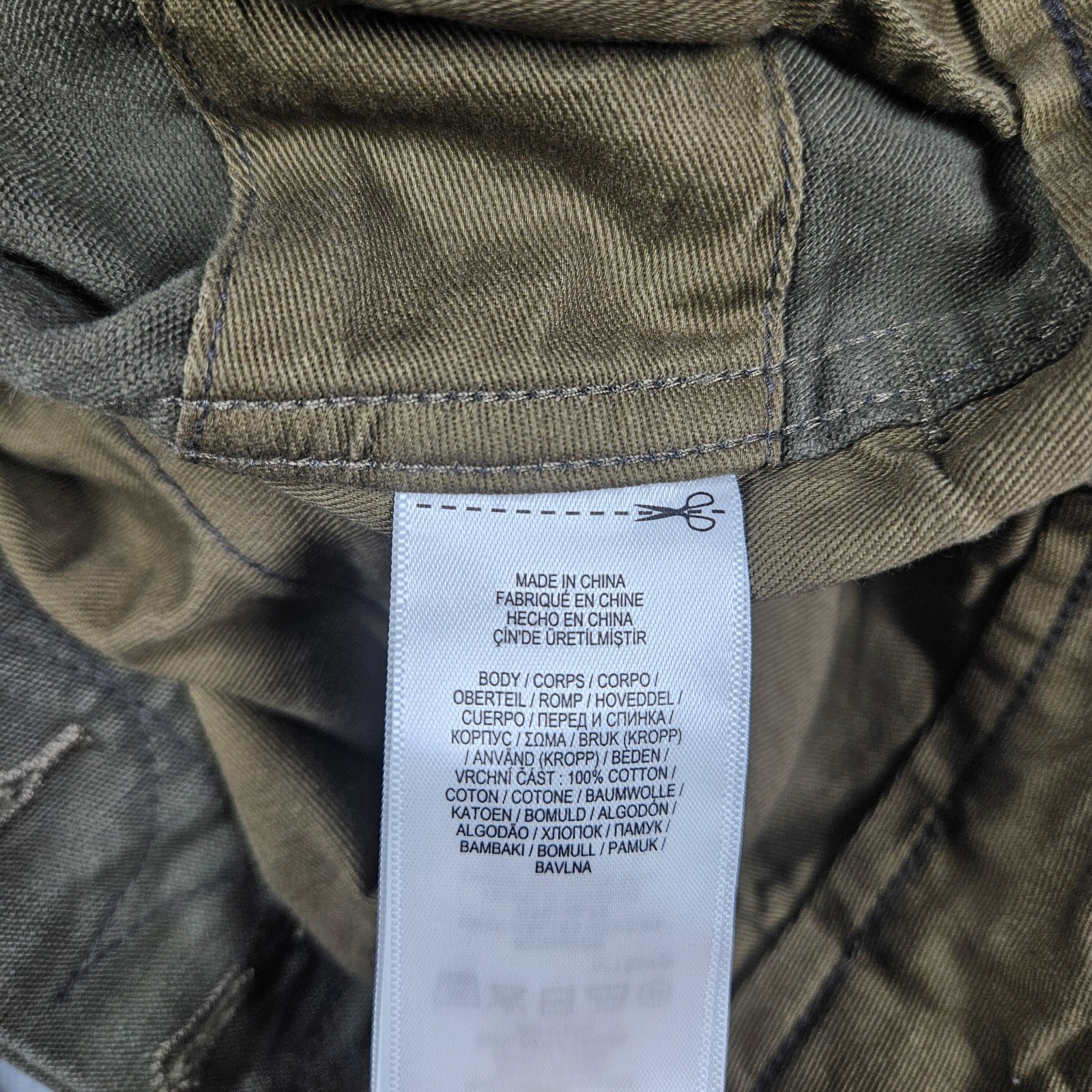 RRL Military Field Cloth Pants Mens 32x32 Cargo General Purpose Utility Canvas image 7