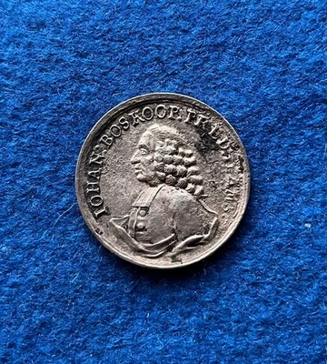 Niederlande Johann Boskoop 1772, 11,2 g 33 mm sehr schön #971 - Bild 1 von 2