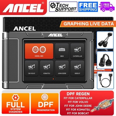 ANCEL HD3600 Heavy Duty Truck OBD2 Scanner Diagnostic Code Reader Tool DPF ABS