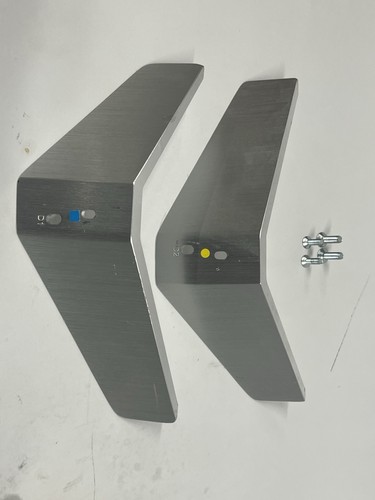 Standfüße Philips TV gebürstet Alu PFS8109 8209 PUS9109 8809 Standfuß PTS859/00