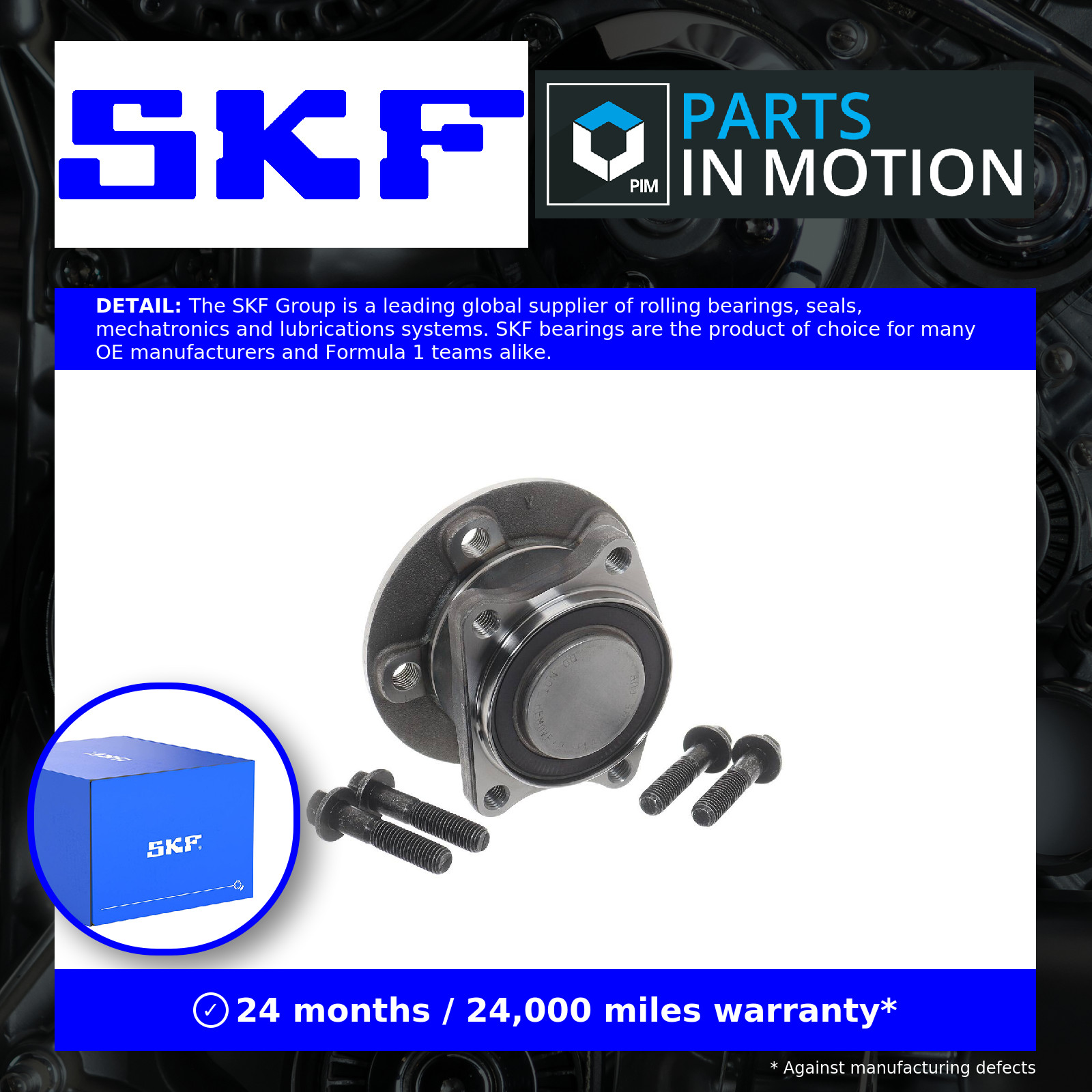Wheel bearing VKBA 3631 SKF for VOLVO XC90 I - Image 4