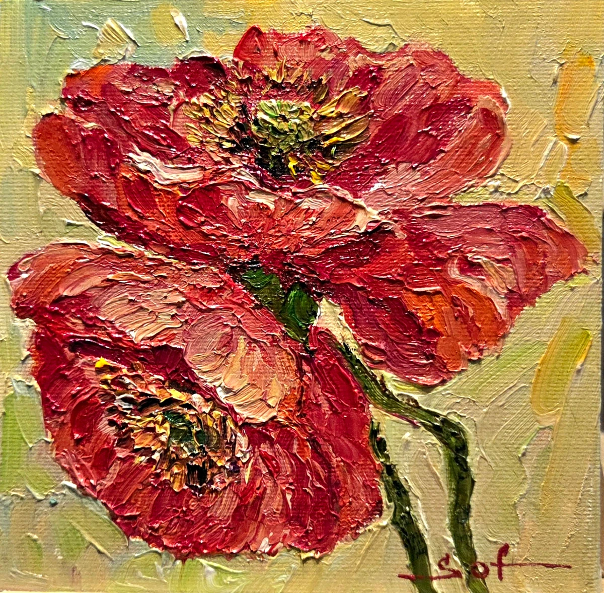 25+ Poppy Painting for sale | Updated Oct 2026