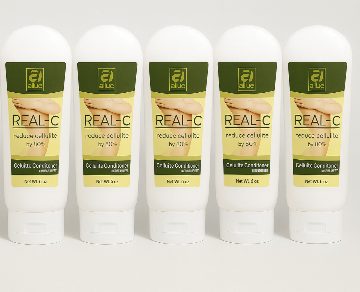 5x Firming Anti-Cellulite Massage Cream 6oz | All Nue Natural w/ Aloe & Tea