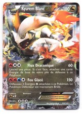 Carte Pokémon Kyurem Blanc EX 103/149 Frontières Franchies VF FR