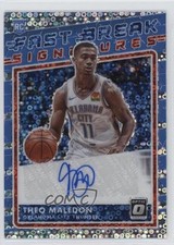 2020 Panini Donruss Optic Fast Break Signatures Theo Maledon #FB-TMA Auto 12ks