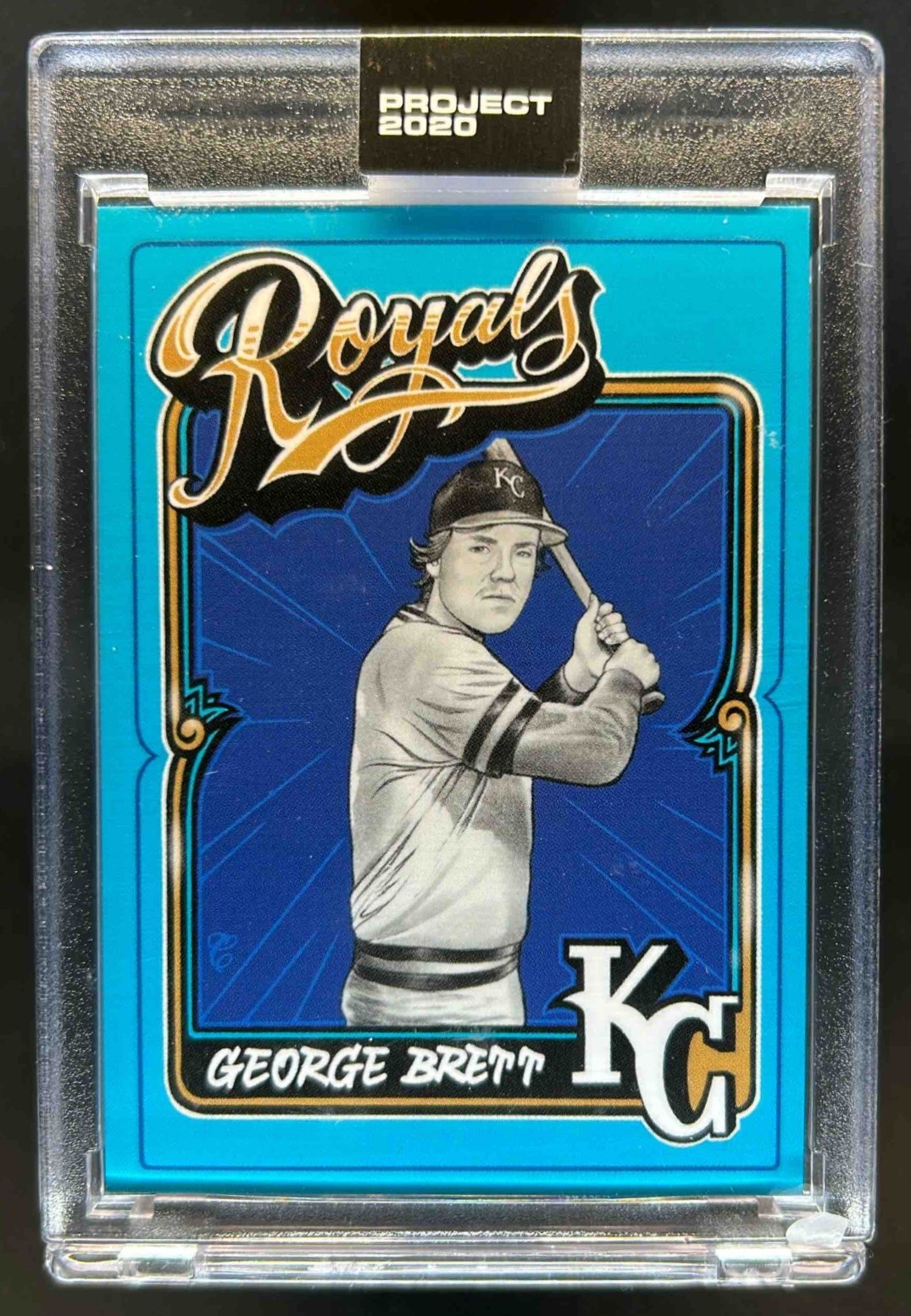 2020 Topps Project George Brett #43 Royals