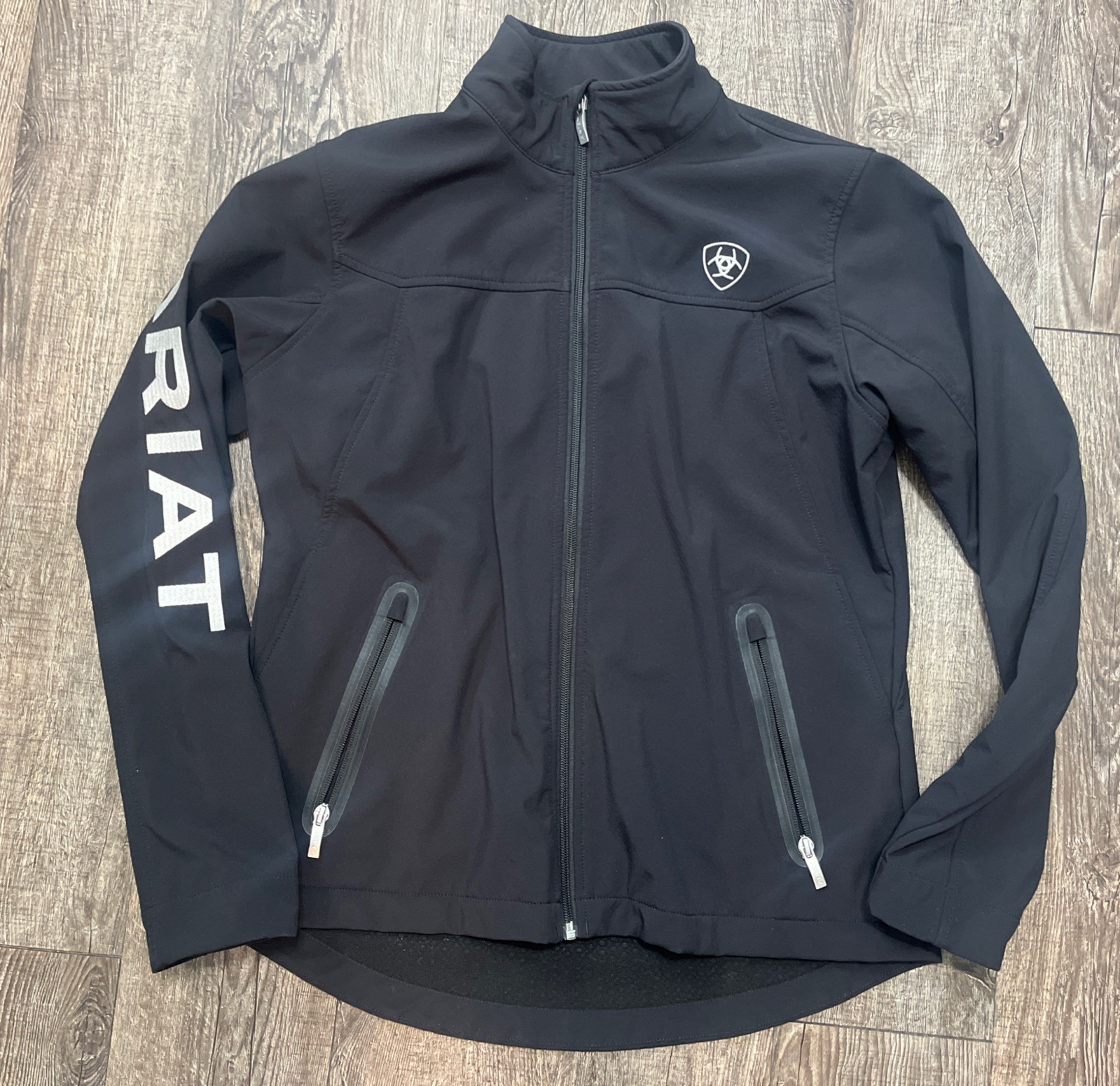 Ariat AriatTek Softshell Jacket Black Full Zip Wo… - image 1