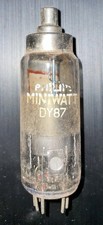 Valvola DY 87 vintage radio TV valve tube (disponibili più pezzi)