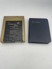 KJV Holy Bible Cambridge Ariston 23 Carat Gold Edges India Paper