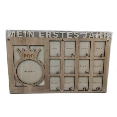 RunFar Bilderrahmen Baby Jahresalbum Erinnerungen sammeln festhalten individuell