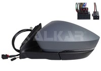 Alkar AußEnspiegel 9050771 Beheizbar Mit Memory Elektrisch Abklappbar Konvex Tsi