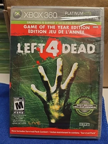 Left 4 Dead Game of the Year Edition (Xbox 360) Brand New. Factory Sealed.