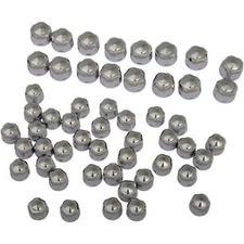 Ciro 70021 Chrome Crown Diamond Cut Engine Bolt Caps for Harley M8